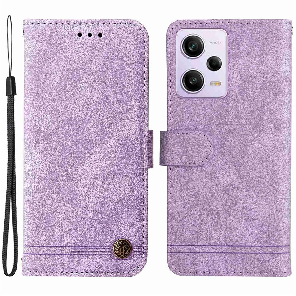 For Xiaomi Redmi Note 12 Pro 5G  / Note 12 Pro Speed 5G / Poco X5 Pro 5G Leather Wallet Cases Skin Touch Phone Cover Stand with Strap