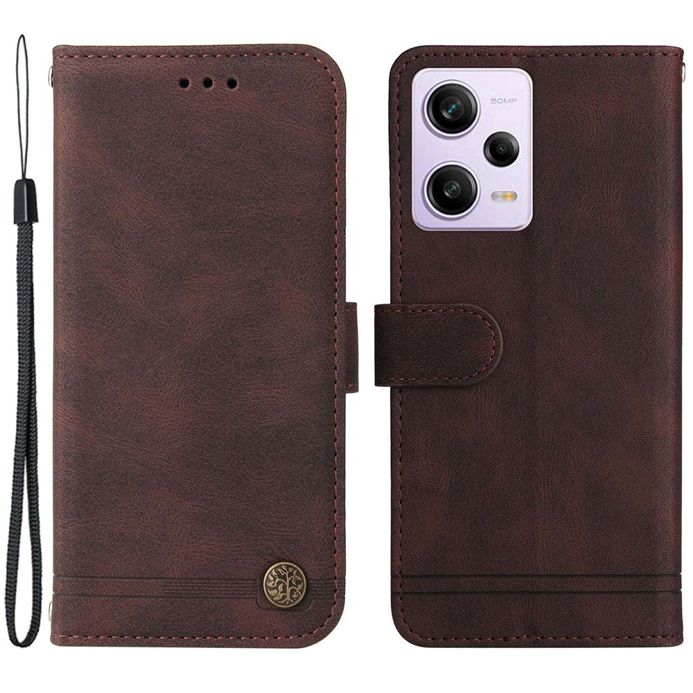 For Xiaomi Redmi Note 12 Pro 5G  / Note 12 Pro Speed 5G / Poco X5 Pro 5G Leather Wallet Cases Skin Touch Phone Cover Stand with Strap