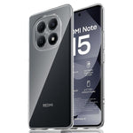 Xiaomi Poco M8 5G / Redmi Note 15 5G (Global) / 15 4G (Global) skal anti-fingeravtryck kristallklart TPU mobilskal