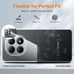 For Xiaomi Poco M8 5G  /  Redmi Note 15 5G (Global)  /  15 4G (Global) Case Anti-Fingerprint Crystal Clear TPU Phone Cover