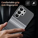 Til Samsung Galaxy S26 Ultra Etui Kortlomme Visningsvindue Gradientfarve Ternmønster Læder Telefoncover