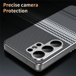 Til Samsung Galaxy S26 Ultra Etui Kortlomme Visningsvindue Gradientfarve Ternmønster Læder Telefoncover