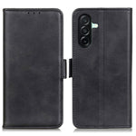 For Samsung Galaxy A27 5G Case Stand Cowhide Texture PU Leather Phone Cover