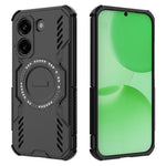 Xiaomi Redmi Turbo 5 5G / Poco X8 Pro 5G magnetisk Butterfly Armor-cover, huldesign, varmeafledende PC + TPU-mobilcover