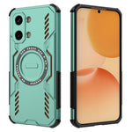 Til Xiaomi Redmi Turbo 5 Max 5G / Poco X8 Pro Max 5G, magnetisk cover med sommerfuglerustning, udhulet varmeafledning og PC + TPU-mobilcover