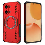 Til Xiaomi Redmi Turbo 5 Max 5G / Poco X8 Pro Max 5G, magnetisk cover med sommerfuglerustning, udhulet varmeafledning og PC + TPU-mobilcover