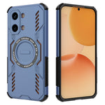 Til Xiaomi Redmi Turbo 5 Max 5G / Poco X8 Pro Max 5G, magnetisk cover med sommerfuglerustning, udhulet varmeafledning og PC + TPU-mobilcover