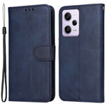 For Xiaomi Redmi Note 12 Pro 5G  / Note 12 Pro Speed 5G / Poco X5 Pro 5G Calf Texture PU Leather Case Stand Wallet Phone Protective Cover with Strap