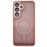 For Samsung Galaxy S24 FE Magnetic Case Skin-Touch PC + TPU Phone Cover