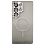 For Samsung Galaxy S25 Ultra Magnetic Case Skin-Touch PC + TPU Phone Cover