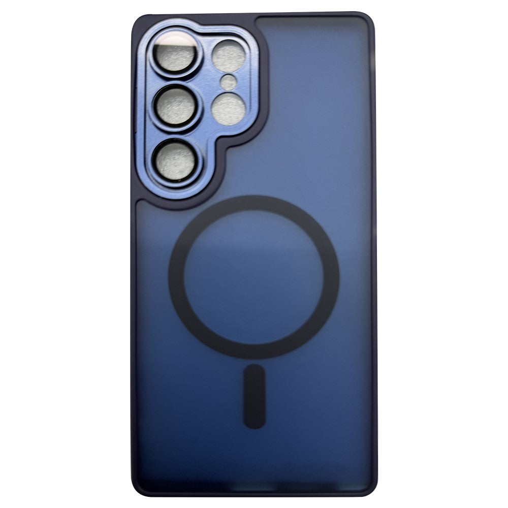 Magnetiskt skal för Samsung Galaxy S26 Ultra med Skin-Touch-funktion och PC + TPU-fodral