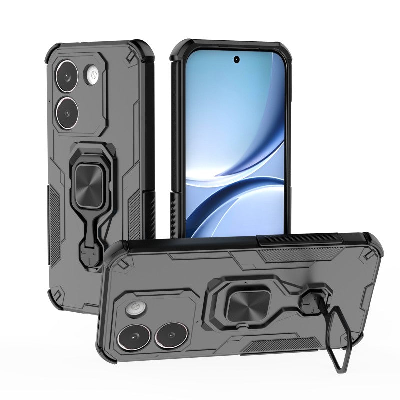 WANLONFENG För Xiaomi Redmi Turbo 5 5G / Xiaomi Poco X8 Pro 5G mobilskal PC TPU Baksida Stativ med Härdat Glas