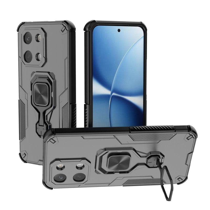 WANLONFENG For Xiaomi Redmi Turbo 5 Max 5G / Xiaomi Poco X8 Pro Max 5G Phone Case PC TPU Back Cover Kickstand with Tempered Glass