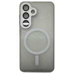 For Samsung Galaxy S25 Edge Magnetic Case Skin-Touch PC + TPU Phone Cover