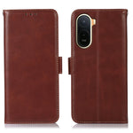 Case For Xiaomi Poco C85x 5G / Redmi A7 Pro 4G (171.56mm) / Redmi A7 Pro 5G RFID Blocking Genuine Cow Leather Wallet Phone Cover