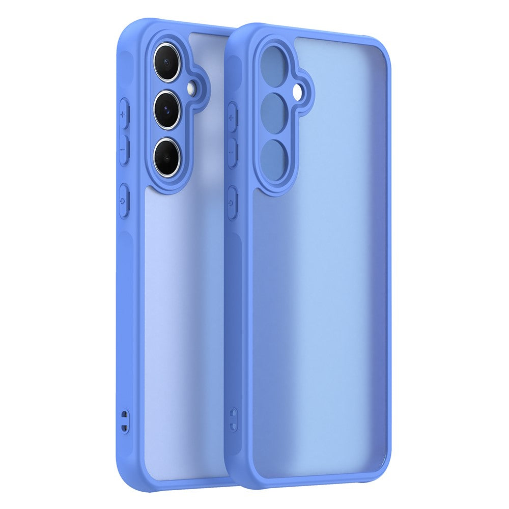Til Samsung Galaxy A15 4G / A15 5G Cover Stødsikkert med Airbags Frostet Gennemsigtig PC + TPU Telefon Bagcover