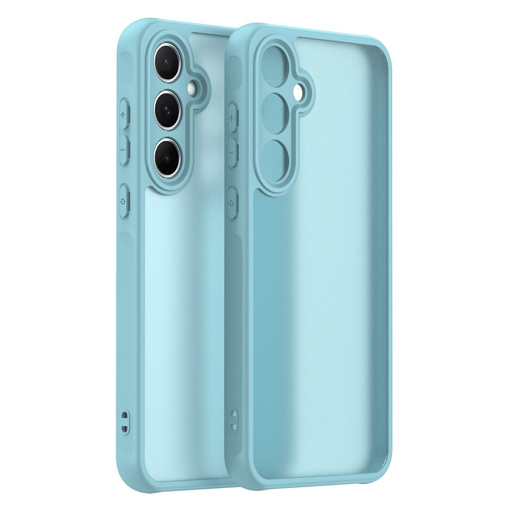 Til Samsung Galaxy A15 4G / A15 5G Cover Stødsikkert med Airbags Frostet Gennemsigtig PC + TPU Telefon Bagcover