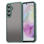 Til Samsung Galaxy A15 4G / A15 5G Cover Stødsikkert med Airbags Frostet Gennemsigtig PC + TPU Telefon Bagcover