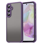 Til Samsung Galaxy A15 4G / A15 5G Cover Stødsikkert med Airbags Frostet Gennemsigtig PC + TPU Telefon Bagcover