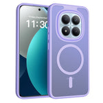 For Xiaomi Redmi Note 15 Pro 5G (Global) Magnetic Case TPU Frame Acrylic Back Phone Cover Skin Touch
