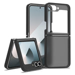 Gennemsigtigt Cover Til Samsung Galaxy Z Flip6 5G / Flip7 FE 5G Anti-fingeraftryk Stødsikker TPU PC Beskyttelsescover