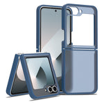Gennemsigtigt Cover Til Samsung Galaxy Z Flip6 5G / Flip7 FE 5G Anti-fingeraftryk Stødsikker TPU PC Beskyttelsescover