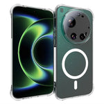 WANLONFENG WL1 Series For Xiaomi 17 Ultra 5G 2.0mm Magnetic Case Clear TPU Phone Back Cover with 2Pcs Screen Films