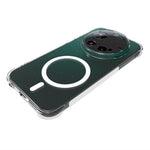 WANLONFENG WL1 Series For Xiaomi 17 Ultra 5G 2.0mm Magnetic Case Clear TPU Phone Back Cover with 2Pcs Screen Films