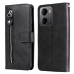 For Xiaomi Redmi 15a 5G PU Leather Cases with Zipper Pocket Wallet Phone Cover Stand