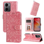 For Xiaomi Redmi 15a 5G Case Sunflower Imprint Leather Wallet Phone Cover