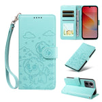 For Xiaomi Redmi 15a 5G Case RFID Blocking Imprinted Dog Pattern PU Leather Phone Cover with Wrist Strap