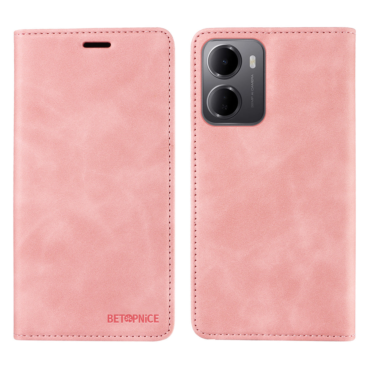 BETOPNICE For Xiaomi Redmi 15a 5G Case Magnetic Closure RFID Blocking Wallet Stand Leather Phone Cover