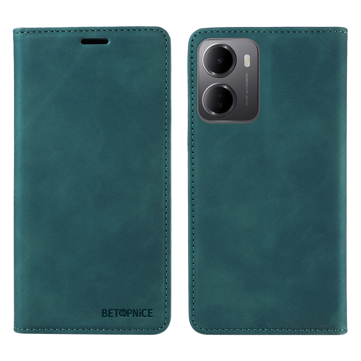 BETOPNICE For Xiaomi Redmi 15a 5G Case Magnetic Closure RFID Blocking Wallet Stand Leather Phone Cover