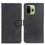 OnePlus 15T 5G-skal med kohudstruktur, läderplånboksfodral, mobilskal