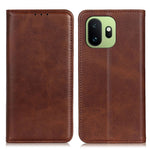 For OnePlus 15T 5G Case Cowhide Texture Split Leather Flip Wallet Phone Cover