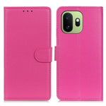 For OnePlus 15T 5G Wallet Case PU Leather Phone Cover Litchi Texture