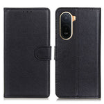Wallet Case for Xiaomi Poco C85x 5G / Redmi A7 Pro 4G (171.56mm) / Redmi A7 Pro 5G PU Leather Phone Cover Litchi Texture