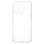For Honor X8 5G Krystalklar Bagside Etui, Blød TPU Faldbeskyttelse Anti-Gulnende Slankt Telefoncover