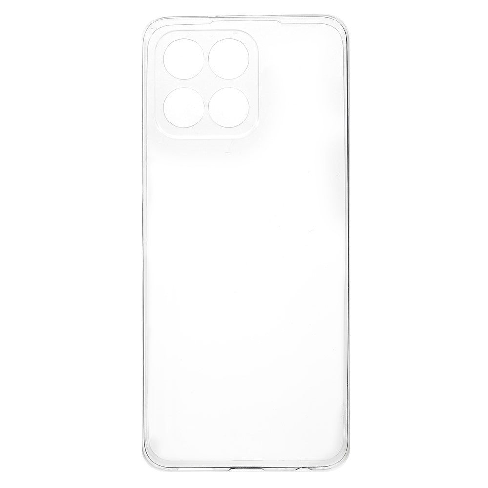 For Honor X8 5G Krystalklar Bagside Etui, Blød TPU Faldbeskyttelse Anti-Gulnende Slankt Telefoncover