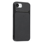 For iPhone 17e / 16e Case Sheepskin Texture Leather Coated TPU Phone Cover with Large Camera Cutouts