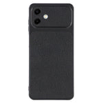 Til Samsung Galaxy A06 4G Etui Lammeskindstekstur Læderbelagt TPU Telefoncover med Præcise Kameraudskæringer