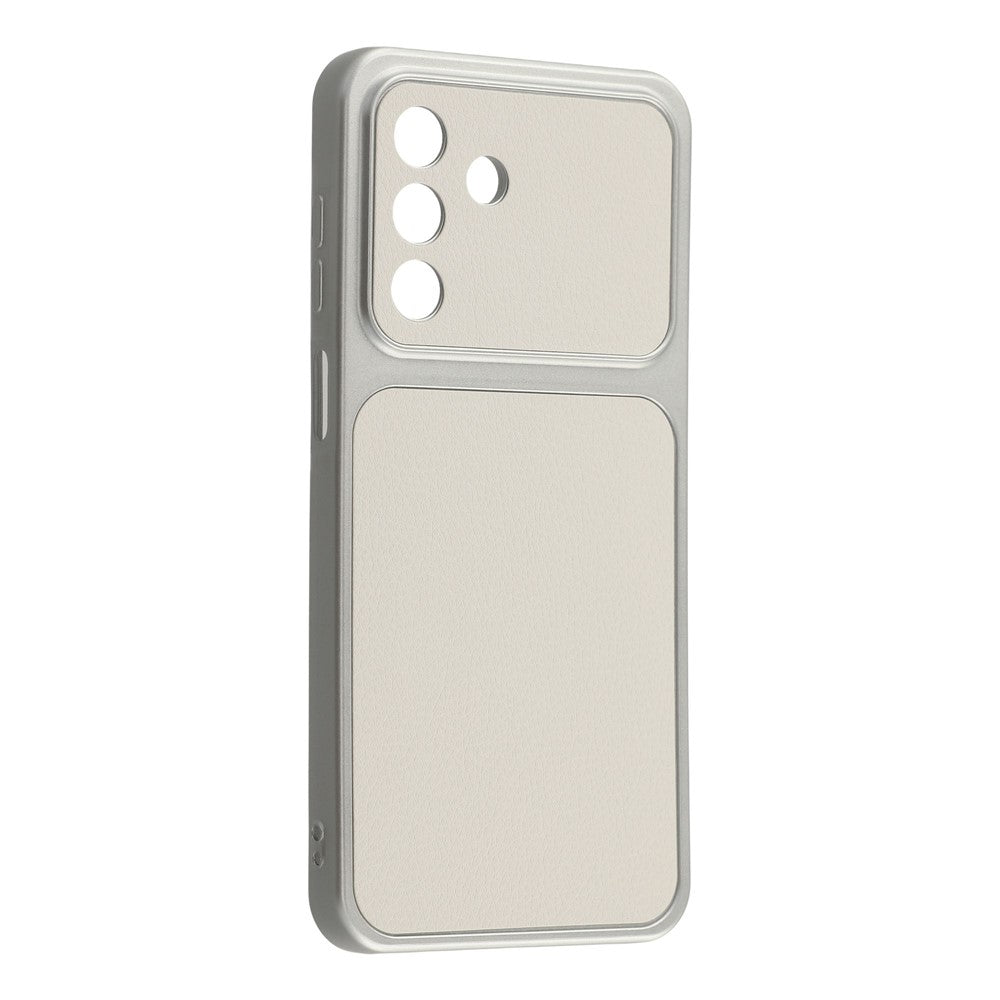 Til Samsung Galaxy A16 5G / A16 4G Cover Lædercoated TPU-telefoncover med fåreskindstekstur og præcise kameraudskæringer