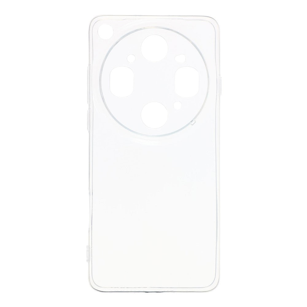 For Oppo Find X9 Ultra 5G Back Cover Ultra Thin Flexible TPU Clear Phone Case