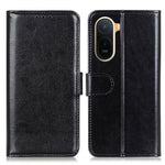 Crazy Horse Texture-skal till Xiaomi Poco C85x 5G / Redmi A7 Pro 4G (171,56 mm) / Redmi A7 Pro 5G PU-läderfodral i mobilstativ