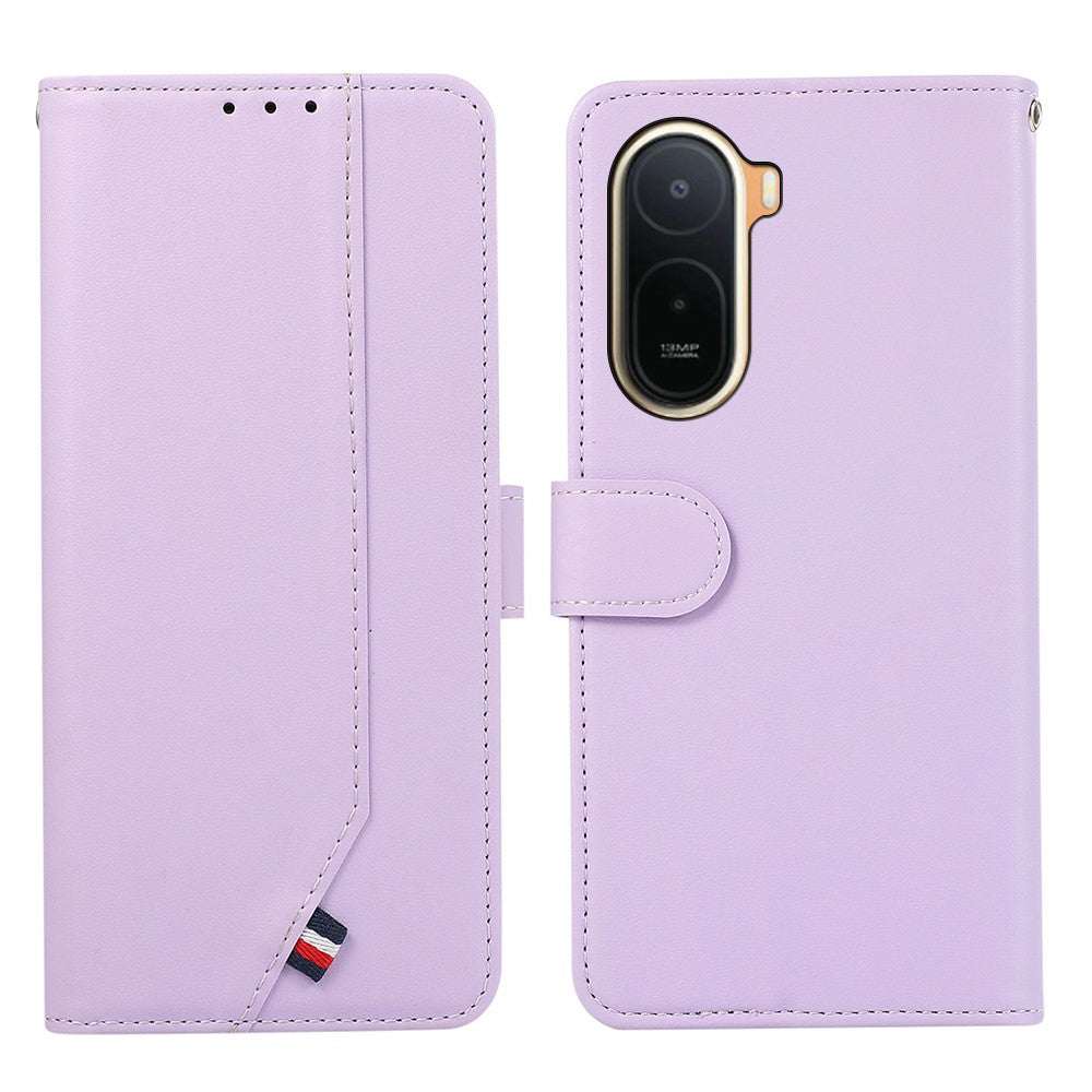 RFID Blocking Case for Xiaomi Poco C85x 5G / Redmi A7 Pro 4G (171.56mm) / Redmi A7 Pro 5G Flip Leather Phone Cover
