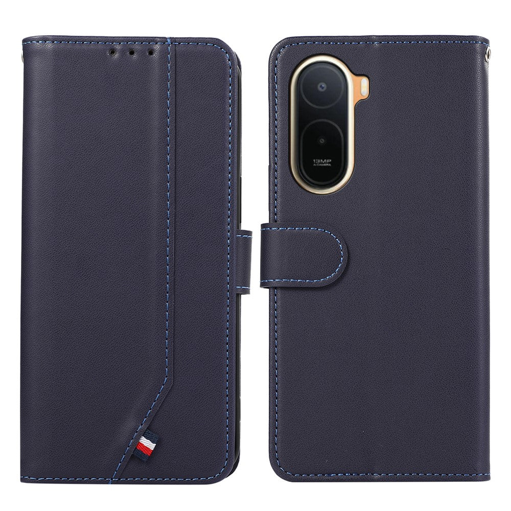 RFID Blocking Case for Xiaomi Poco C85x 5G / Redmi A7 Pro 4G (171.56mm) / Redmi A7 Pro 5G Flip Leather Phone Cover
