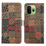 OnePlus 15T 5G Läderplånboksfodral Bohemiskt TPU PU mobilskal med Stativ