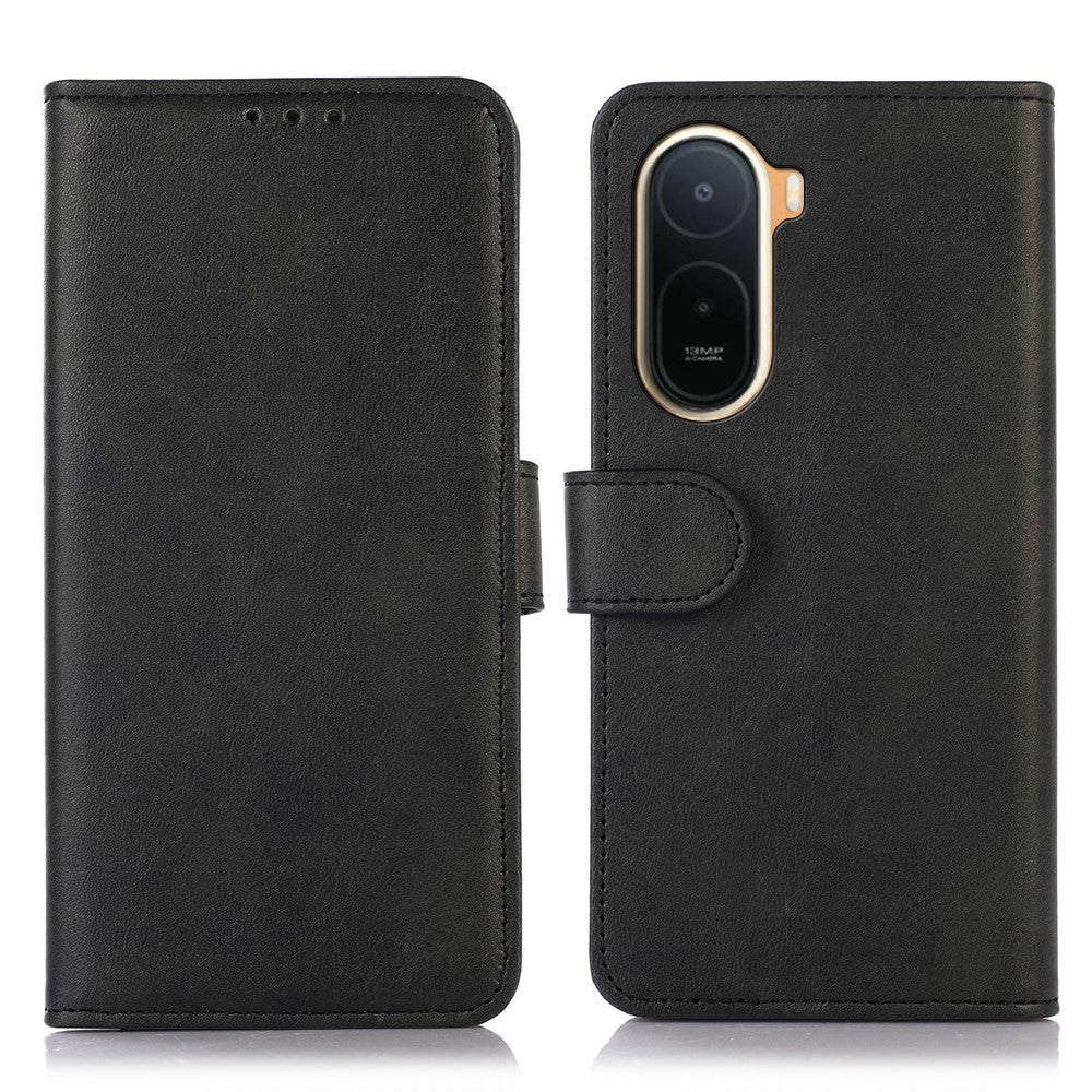 Case For Xiaomi Poco C85x 5G / Redmi A7 Pro 4G (171.56mm) / Redmi A7 Pro 5G Cowhide Texture Leather Wallet Phone Cover with Stand