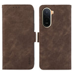 ABEEL PU Leather Case for Xiaomi Poco C85x 5G / Redmi A7 Pro 4G (171.56mm) / Redmi A7 Pro 5G Folio Stand View RFID Blocking Phone Cover