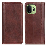 For OnePlus 15T 5G Stand Case Split Leather Litchi Texture Wallet Phone Cover